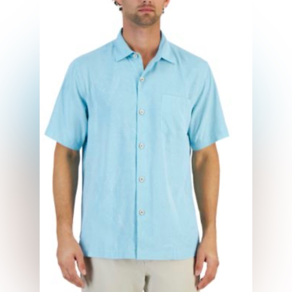 Tommy Bahama 100% silk floral print shirt size -XL